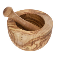 Ступка Elia Craft з оливкового дерева 14см