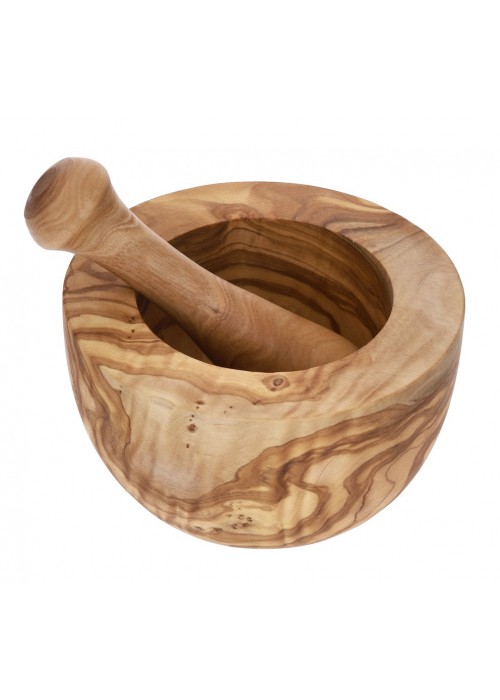 Ступка Elia Craft з оливкового дерева 14см