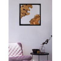 Панно из корней оливкового дерева Elia Craft 50х50см