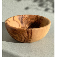 Пиала для подачи из оливкового дерева 12см Elia Craft